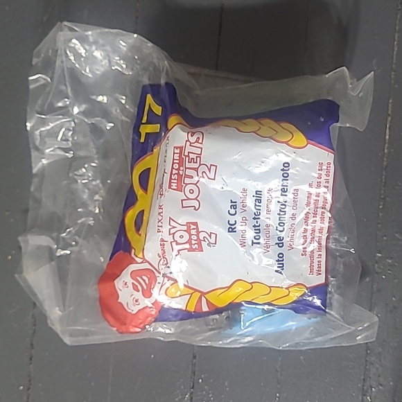 McDonald's Other - McDonald's Toy Story 2 "RC Car" Happy Meal Toy
